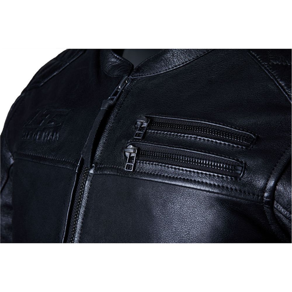 RST IOM TT Hillberry 2 CE Leather Jacket Black