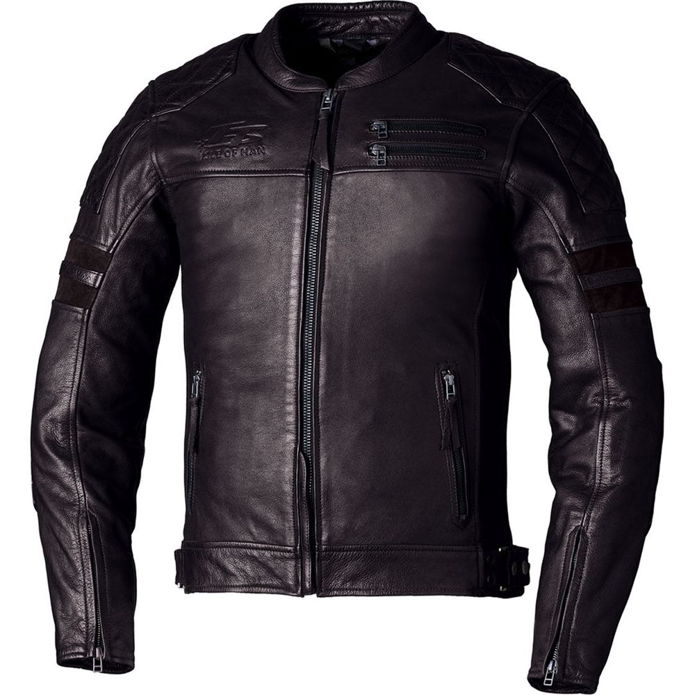 RST IOM TT Hillberry 2 CE Leather Jacket Brown