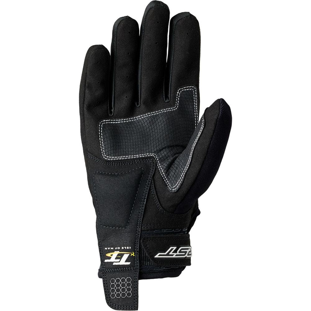 RST IOM TT Team Evo CE Gloves Black / White - FREE UK Shipping, FREE 365 Day Returns | Moto Central