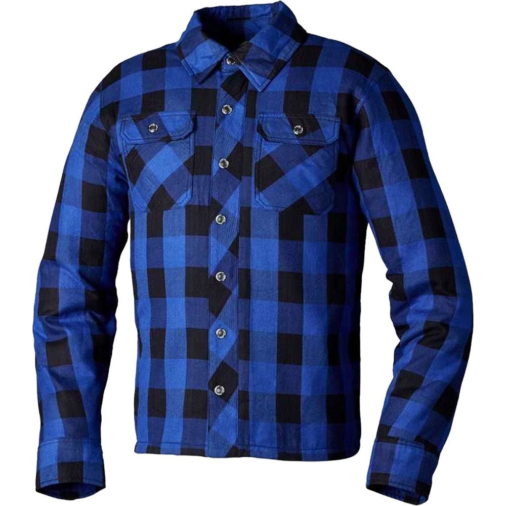 RST Lumberjack CE Textile Shirt Blue Check