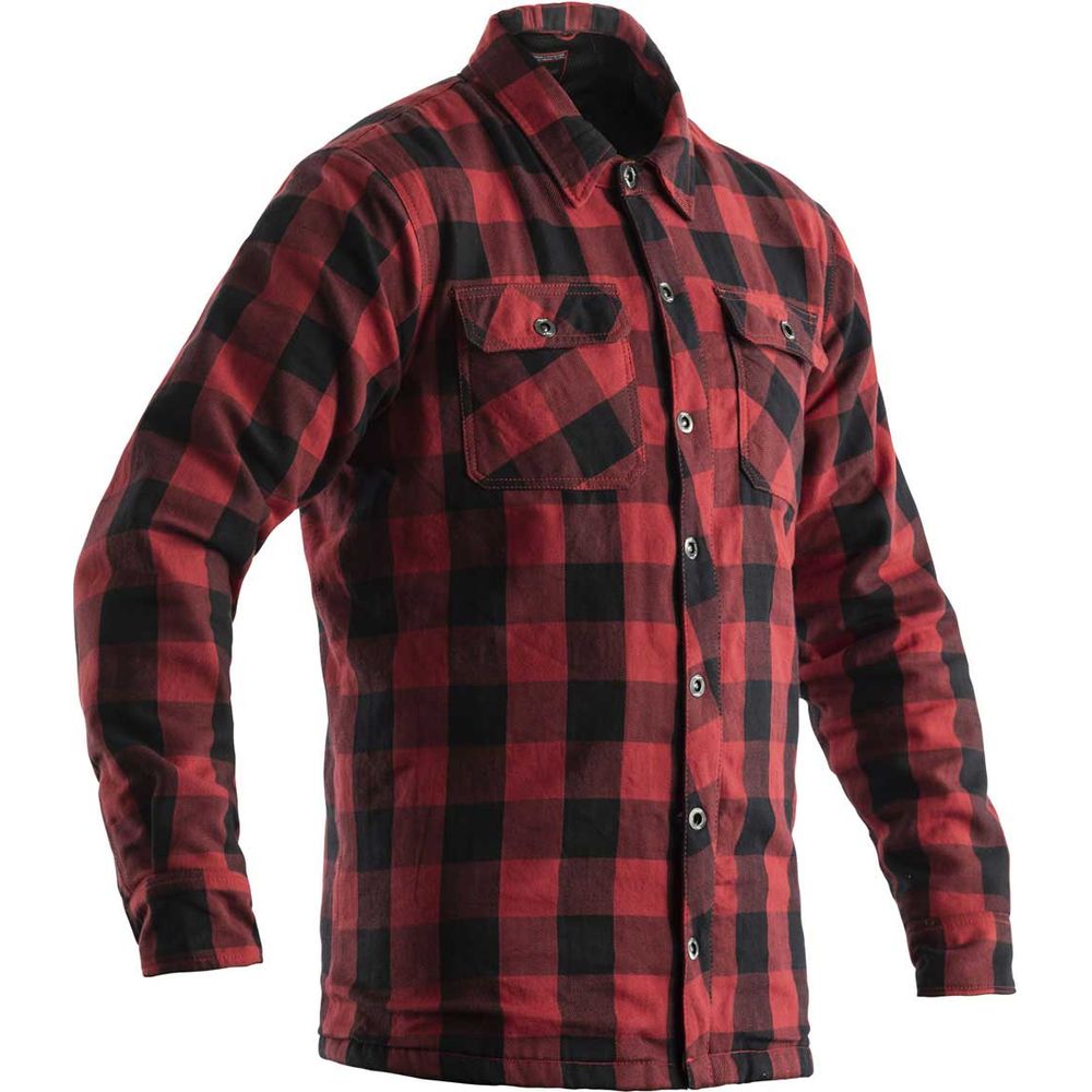 RST Lumberjack CE Textile Shirt Red Check