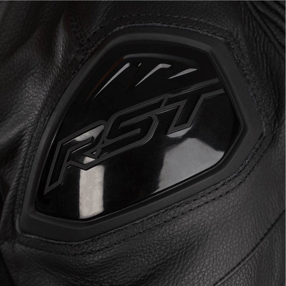 RST Podium Airbag CE Leather Suit Black / Black / Black