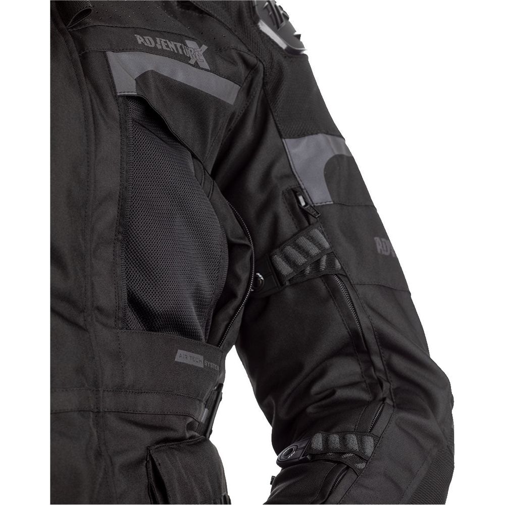 RST Pro Series Adventure-X CE Ladies Textile Jacket Black / Black