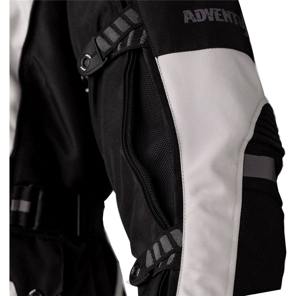 RST Pro Series Adventure-X CE Textile Jacket Silver / Black