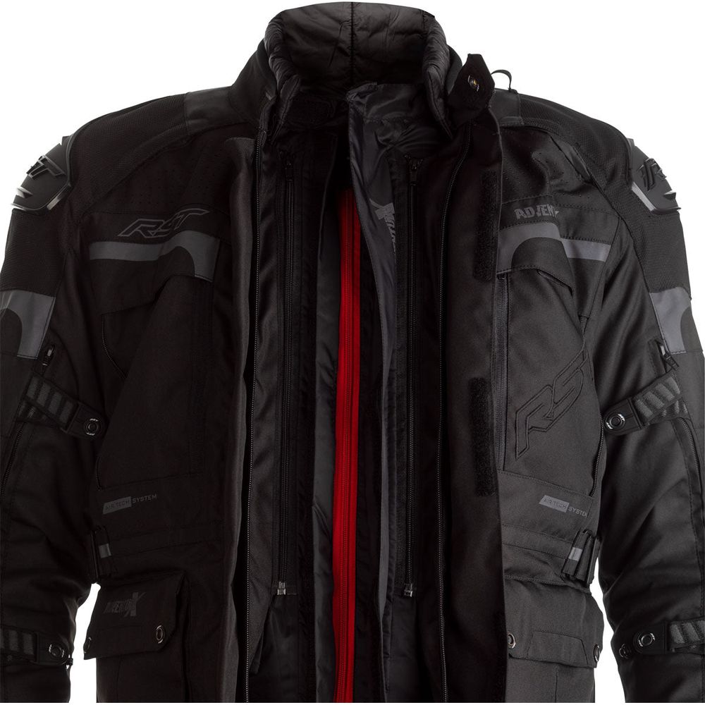 RST Pro Series Adventure-X CE Textile Jacket Black / Black