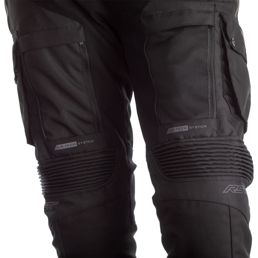 RST Pro Series Adventure-X CE Textile Jeans Black / Black