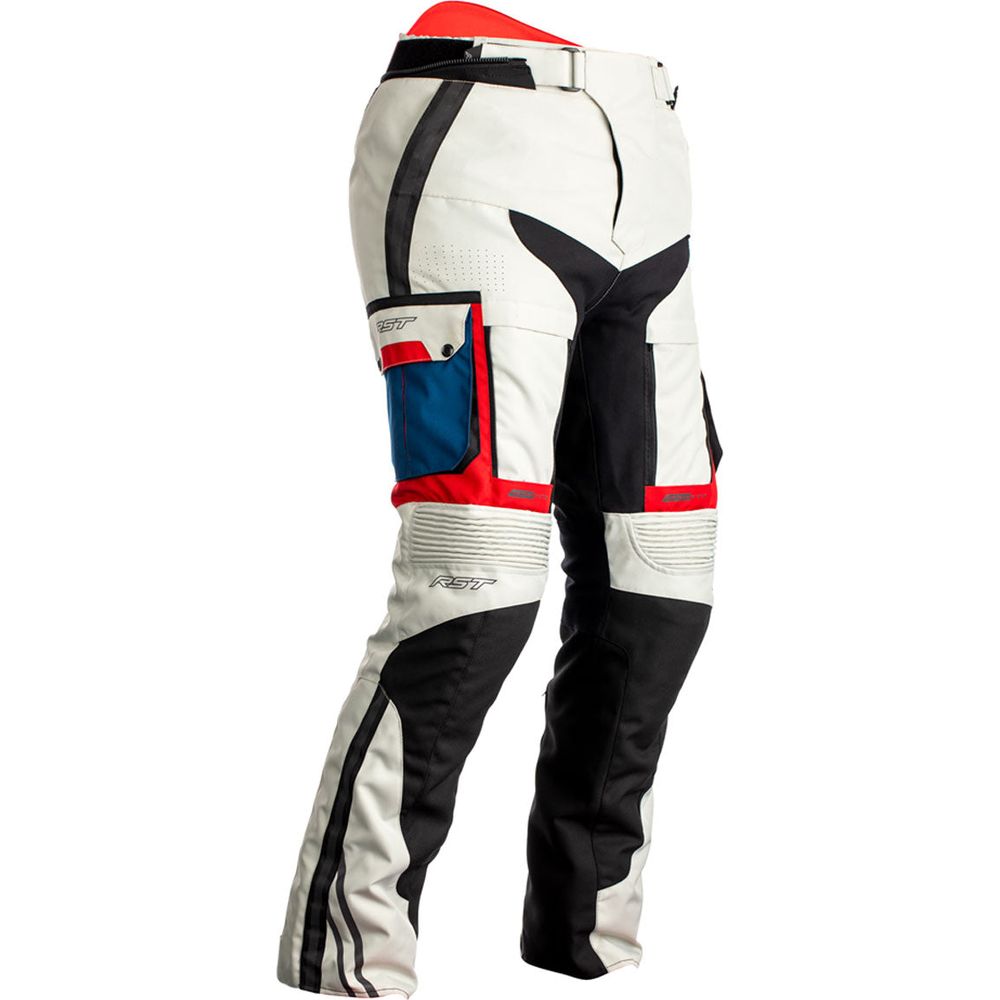 RST Pro Series Adventure-X CE Ladies Textile Jeans Ice / Blue / Red