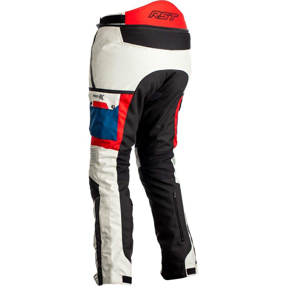 RST Pro Series Adventure-X CE Ladies Textile Jeans Ice / Blue / Red