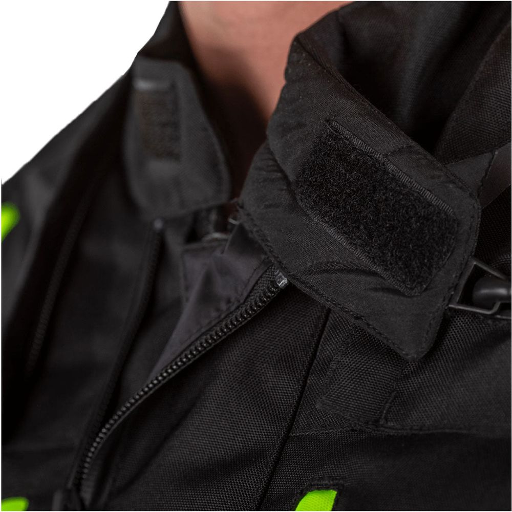 RST Pro Series Paragon 6 CE Textile Jacket Black / Fluo Yellow - FREE UK Shipping, FREE 365 Day Returns | Moto Central