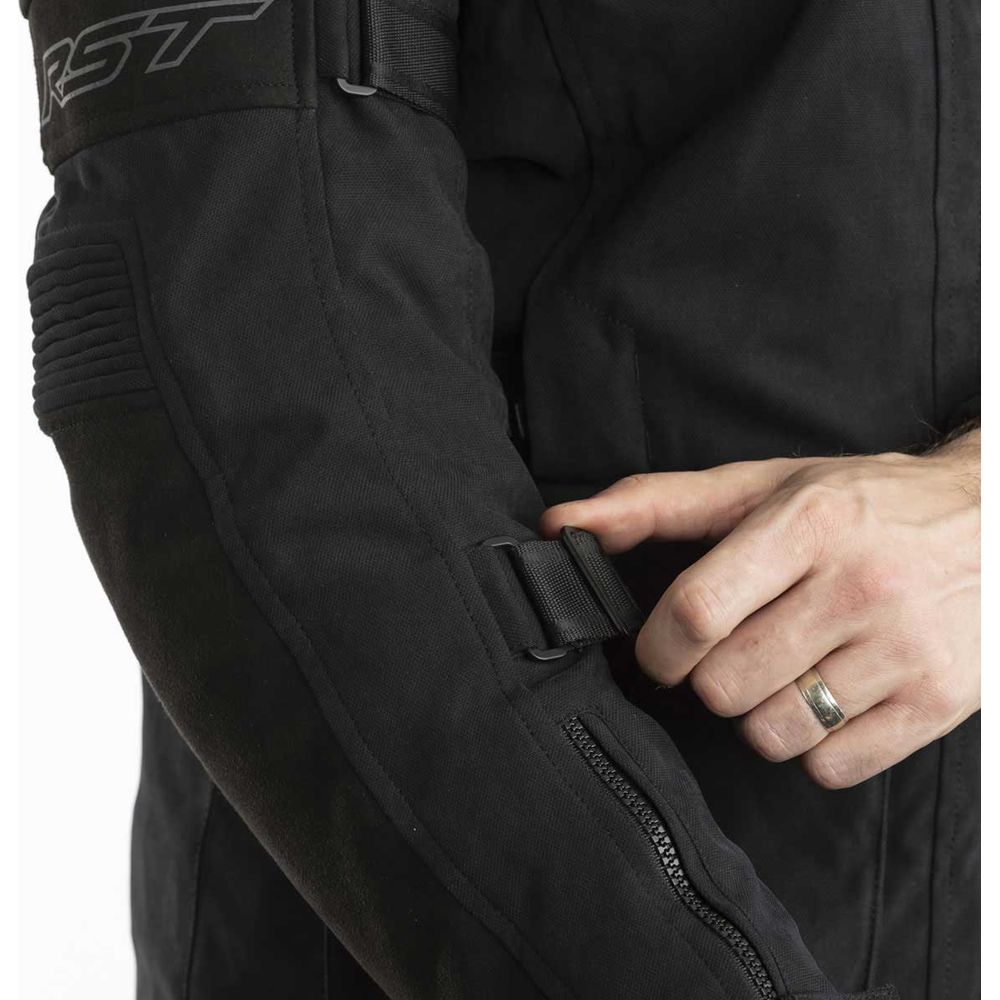 RST Pro Series Raid CE Textile Jacket Black - FREE UK Shipping, FREE 365 Day Returns | Moto Central