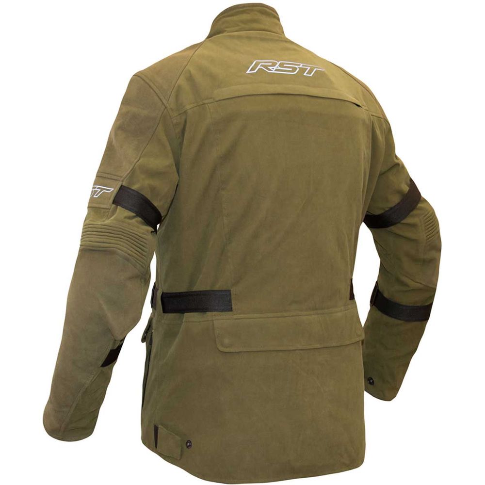 RST Pro Series Raid CE Textile Jacket Military Green - FREE UK Shipping, FREE 365 Day Returns | Moto Central