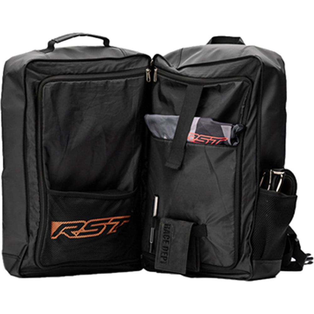 RST Race Dept Carry On Bag Black - FREE UK Shipping, FREE 365 Day Returns | Moto Central