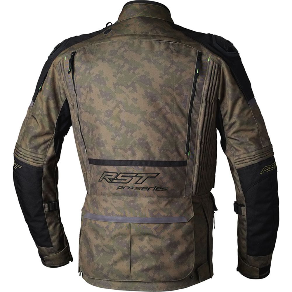 RST Pro Series Ranger CE Textile Jacket Digi Green - FREE UK Shipping, FREE 365 Day Returns | Moto Central