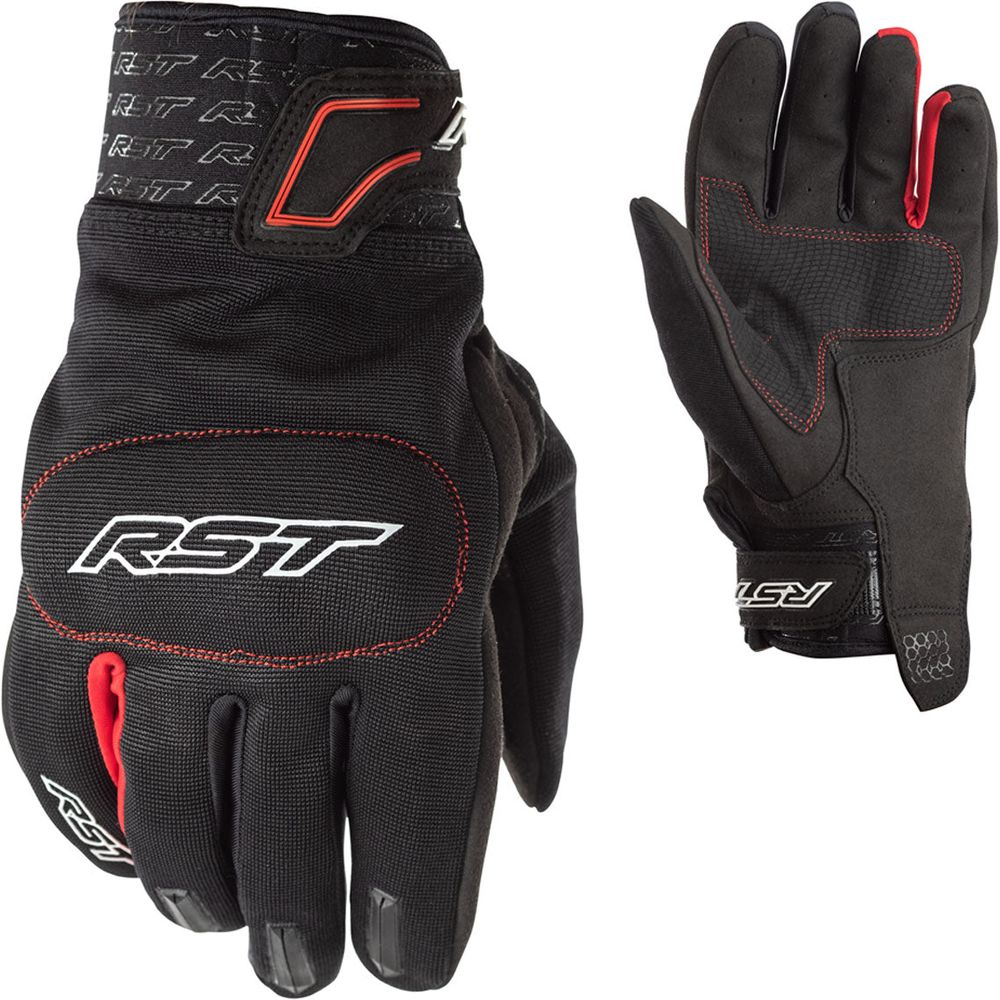 RST Rider CE Gloves Black / Red