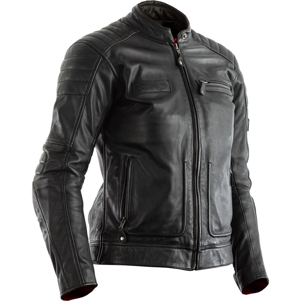 RST Roadster 2 CE Ladies Leather Jacket Black