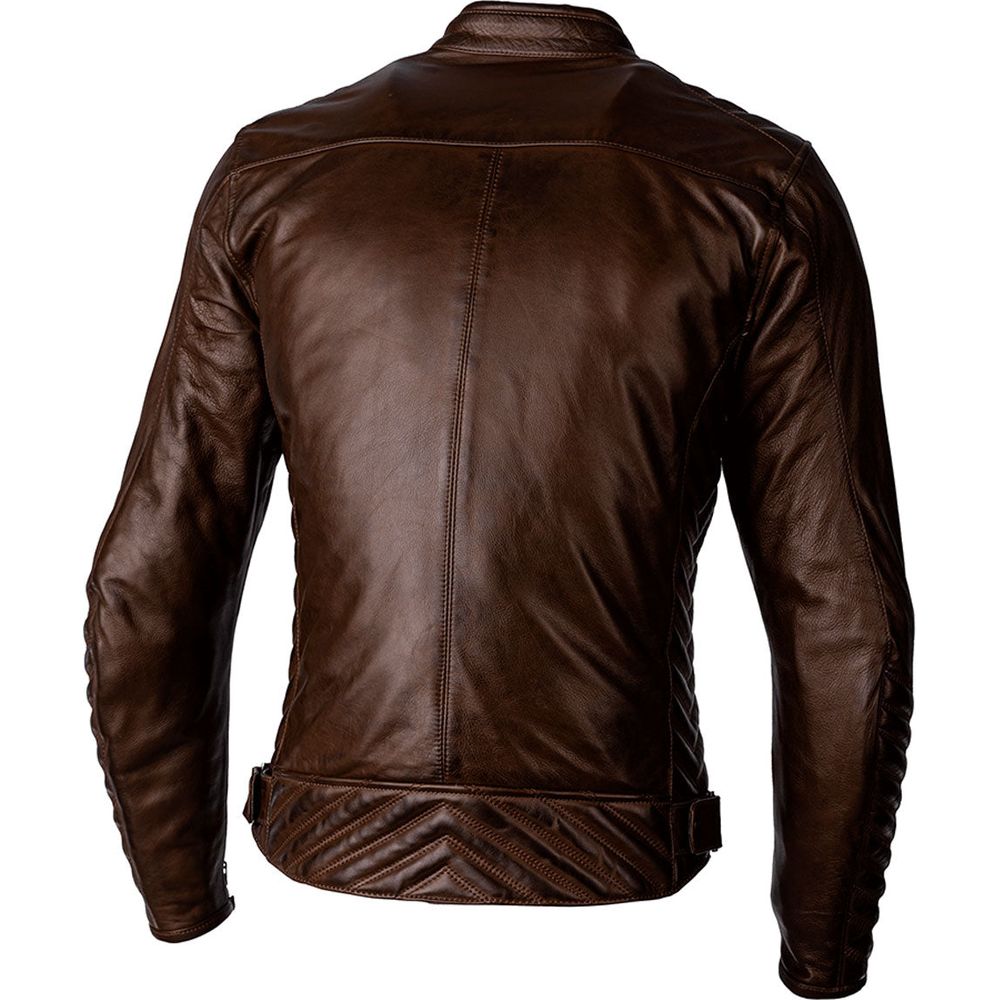 RST Roadster 3 CE Leather Jacket Brown