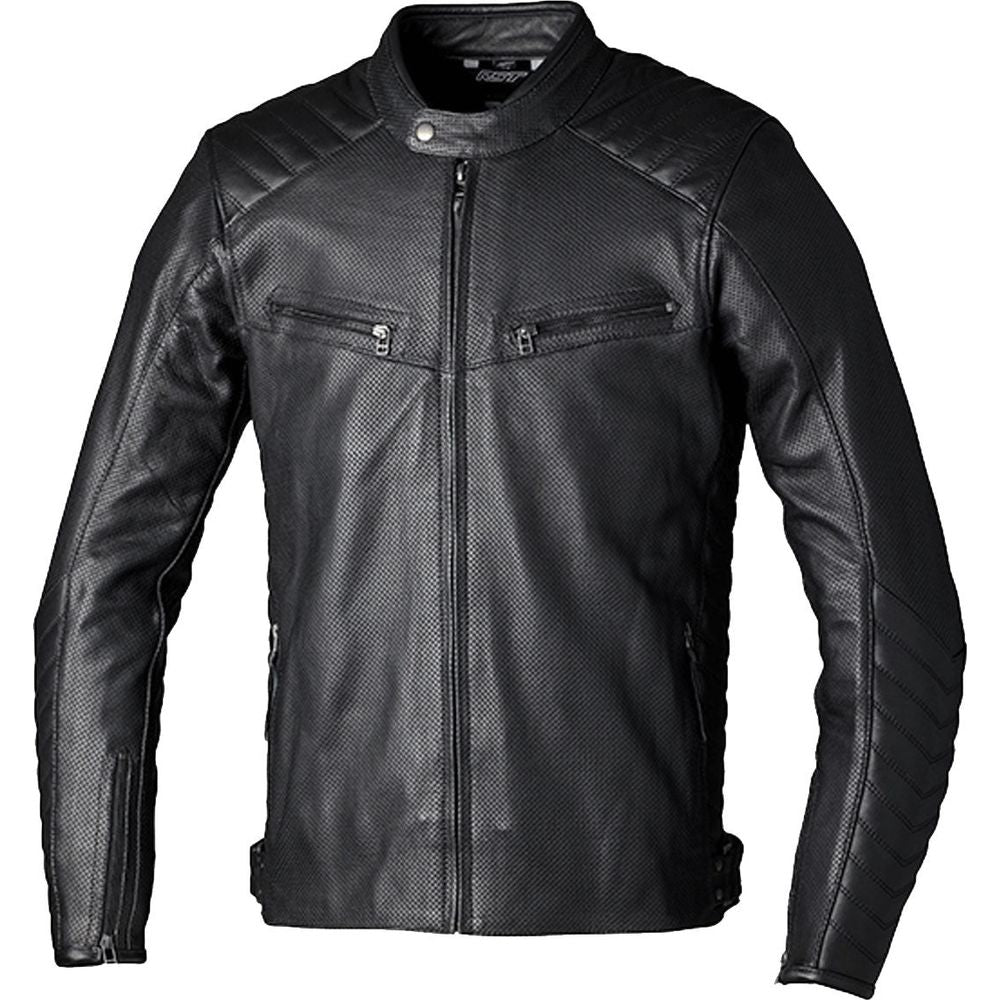 RST Roadster Air CE Leather Jacket Black