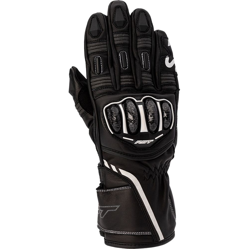 RST S1 CE Ladies Gloves Black / White