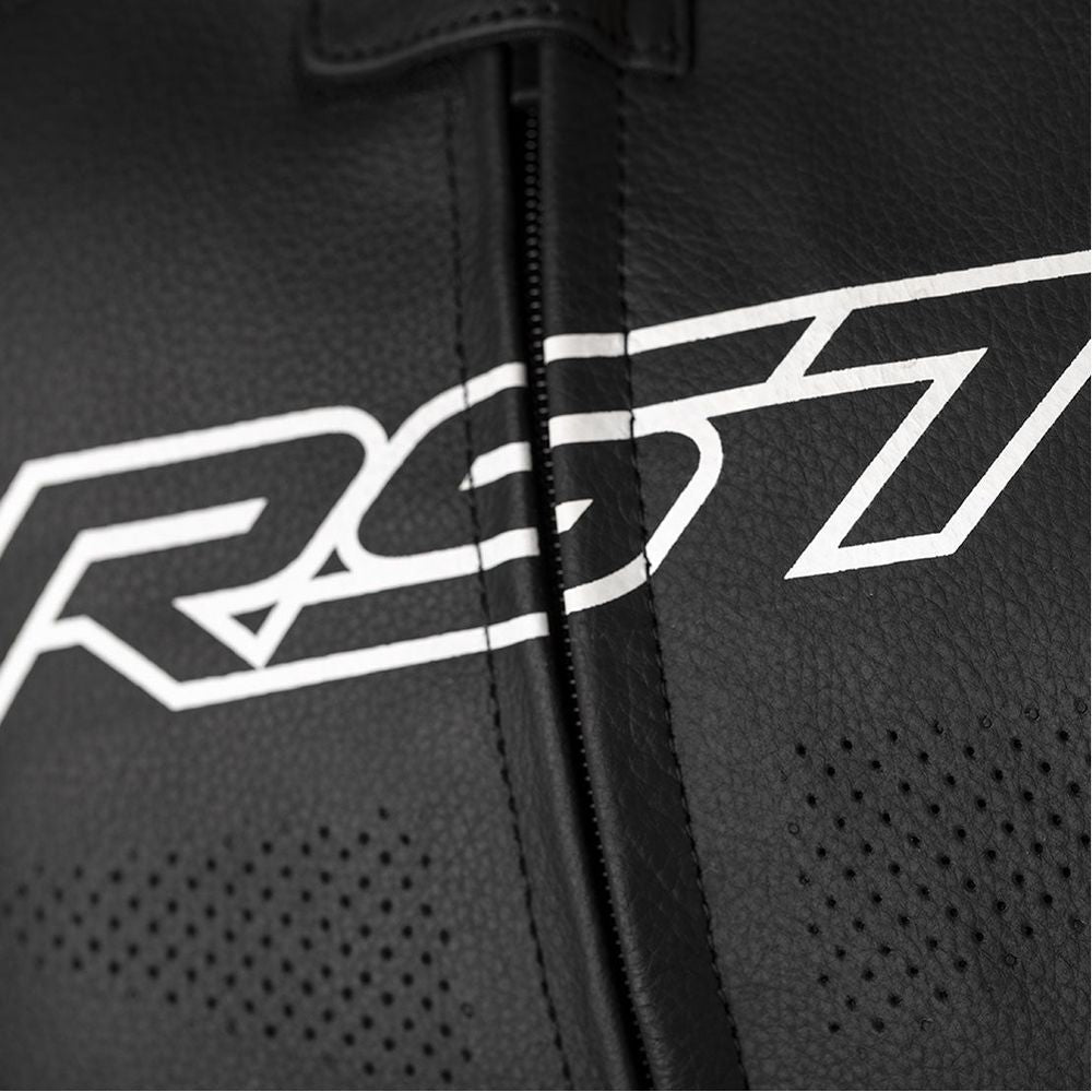 RST S1 CE Ladies Leather Jacket Black / White