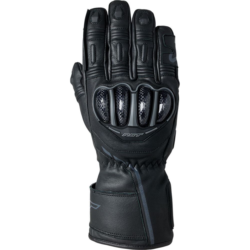 RST S1 CE Ladies Waterproof Gloves Black / Black