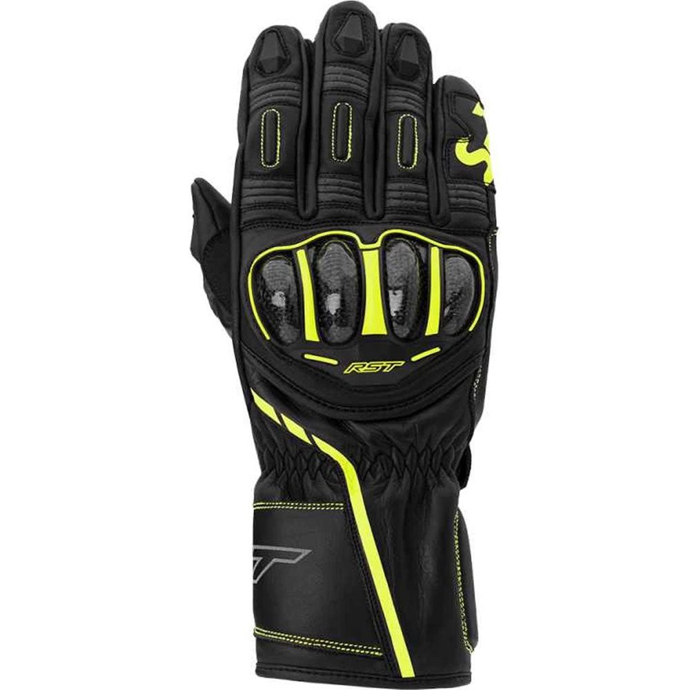 RST S1 CE Gloves Black / Grey / Fluo Yellow