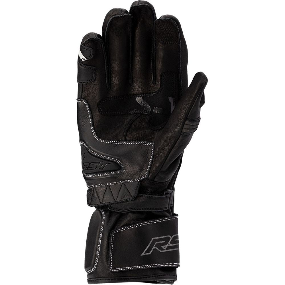 RST S1 CE Gloves Black / Black / White - FREE UK Shipping, FREE 365 Day Returns | Moto Central