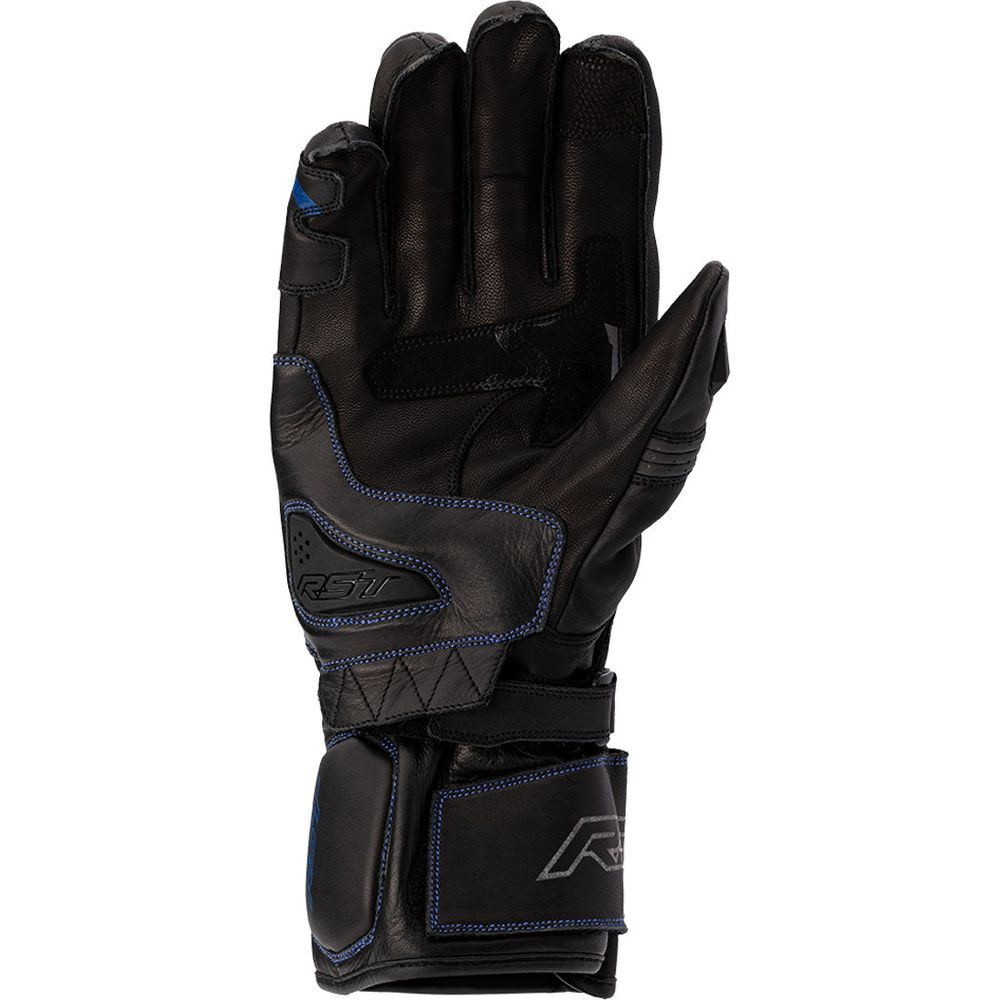 RST S1 CE Gloves Black / Grey / Neon Blue