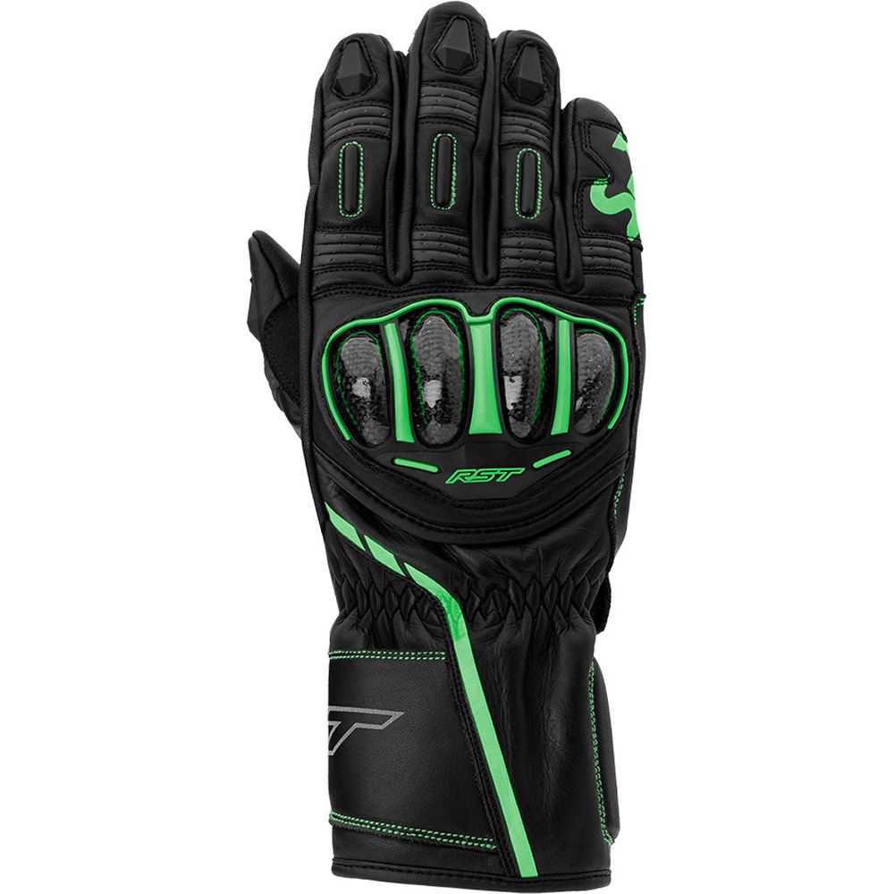 RST S1 CE Gloves Black / Grey / Neon Green