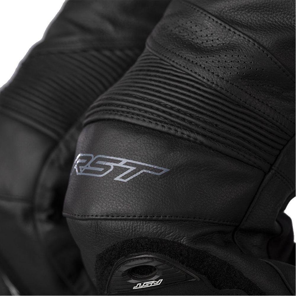 RST S1 CE Leather Jeans Black / Black - FREE UK Shipping, FREE 365 Day Returns | Moto Central