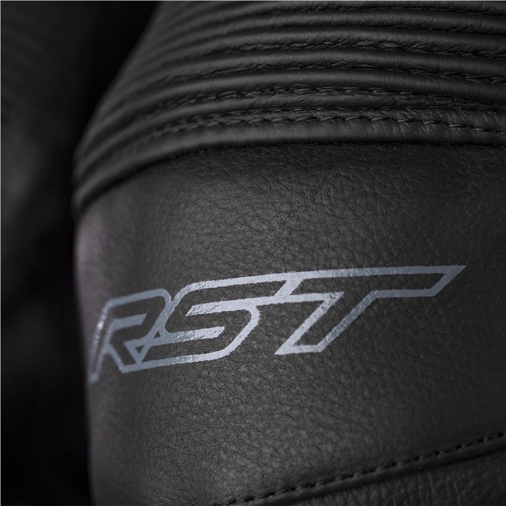 RST S1 CE Leather Jeans Black / Black - FREE UK Shipping, FREE 365 Day Returns | Moto Central