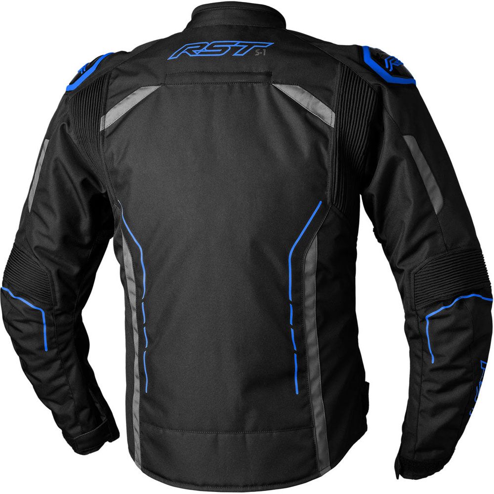 RST S1 CE Textile Jacket Black / Grey / Blue