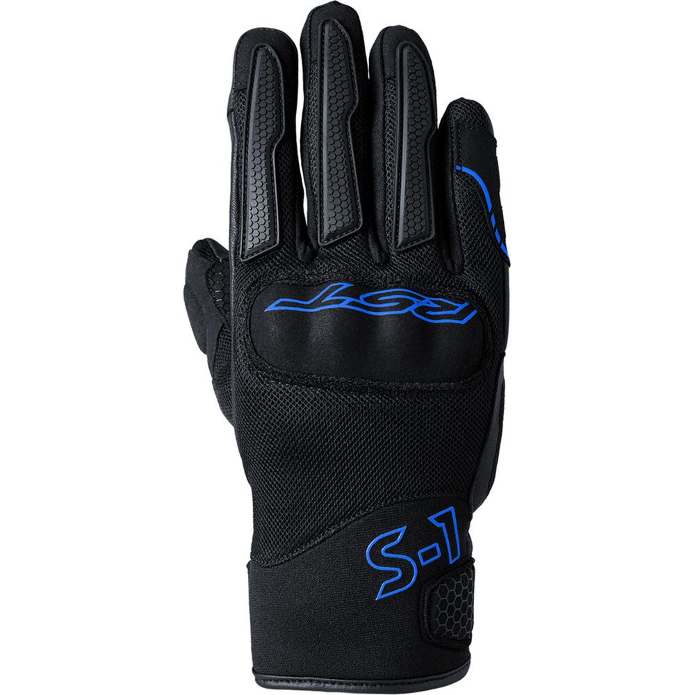 RST S1 Mesh CE Gloves Black / Neon Blue