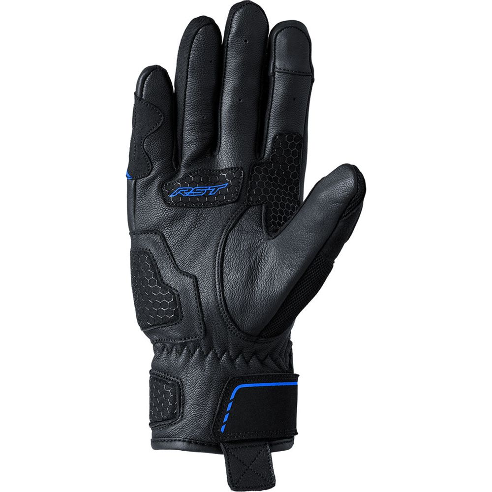 RST S1 Mesh CE Gloves Black / Neon Blue - FREE UK Shipping, FREE 365 Day Returns | Moto Central