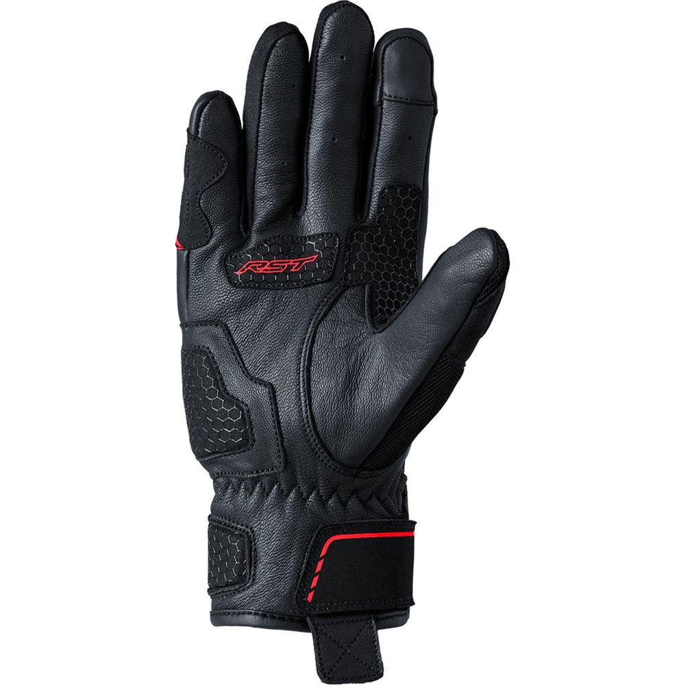 RST S1 Mesh CE Gloves Black / Red - FREE UK Shipping, FREE 365 Day Returns | Moto Central