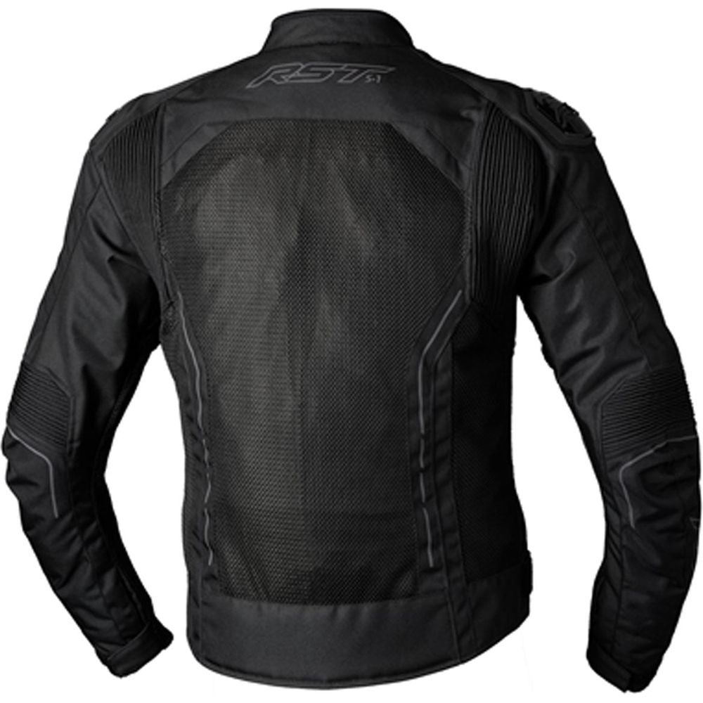 RST S1 Mesh CE Textile Jacket Black / Black - FREE UK Shipping, FREE 365 Day Returns | Moto Central