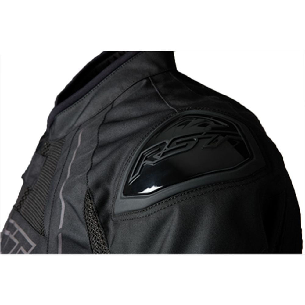 RST S1 Mesh CE Textile Jacket Black / Black - FREE UK Shipping, FREE 365 Day Returns | Moto Central