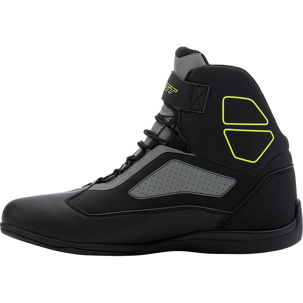 RST Sabre Moto Shoe CE Boots Black / Grey / Fluo Yellow