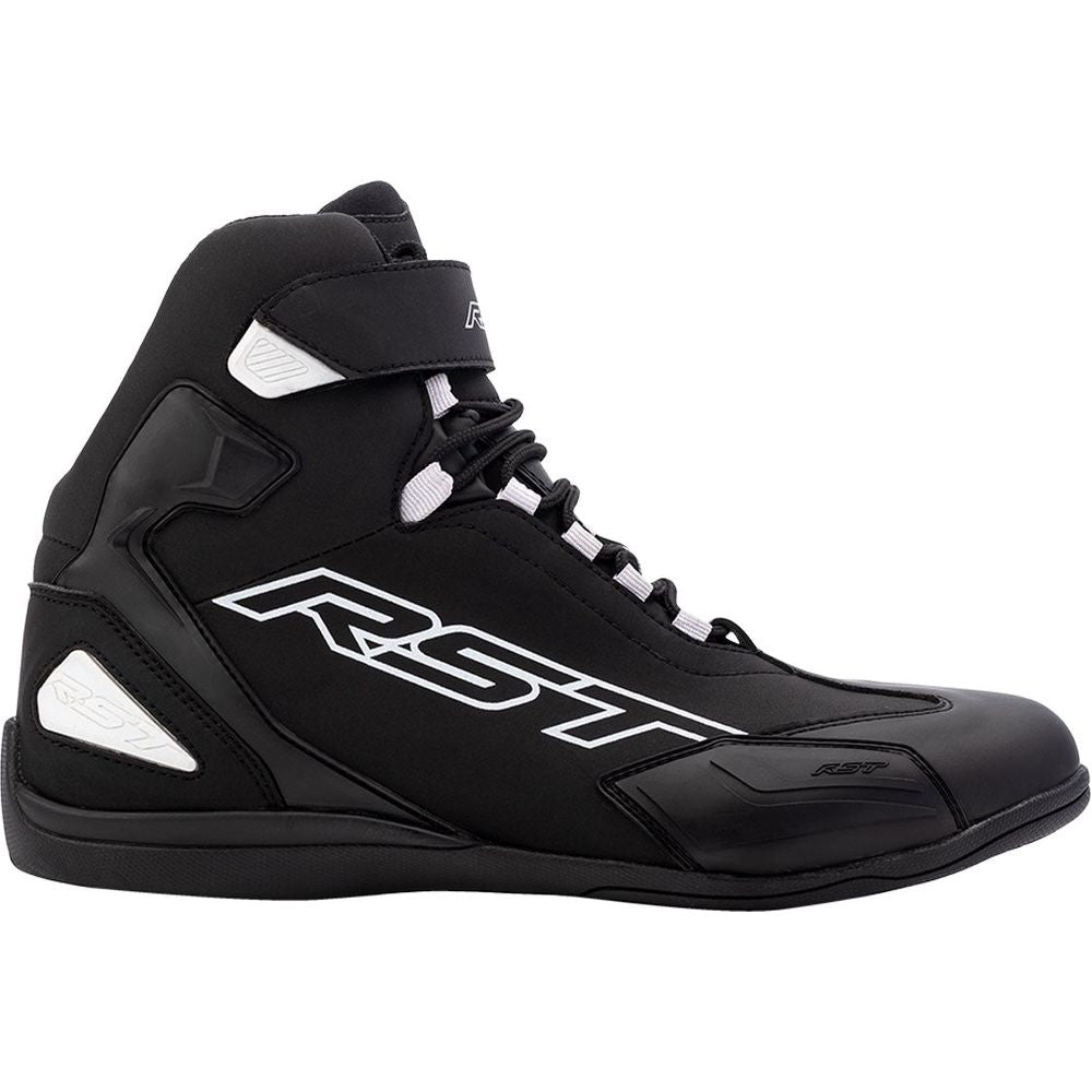 RST Sabre Moto Shoe CE Boots Black / Black / White