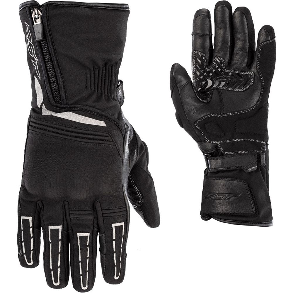 RST Storm 2 Textile CE Ladies Waterproof Gloves Black