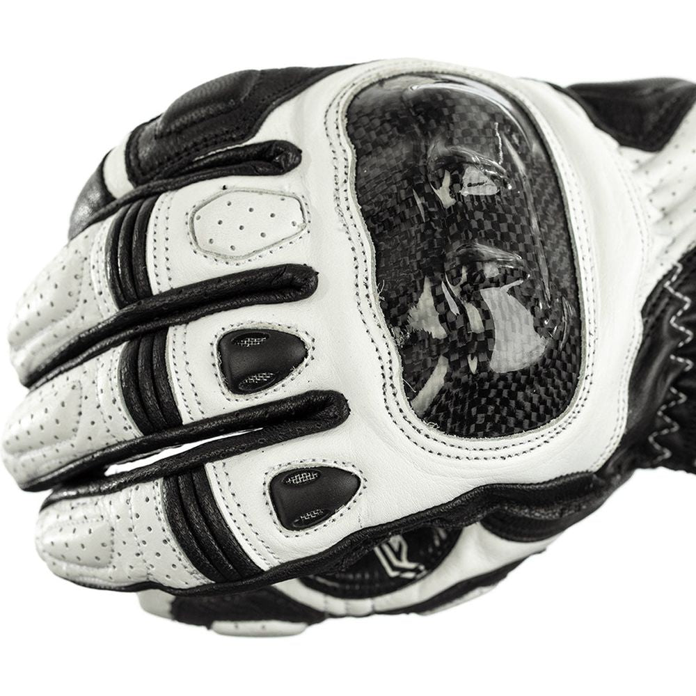 RST Stunt 3 CE Ladies Gloves Black / White - FREE UK Shipping, FREE 365 Day Returns | Moto Central