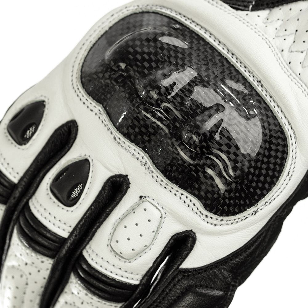 RST Stunt 3 CE Ladies Gloves Black / White - FREE UK Shipping, FREE 365 Day Returns | Moto Central