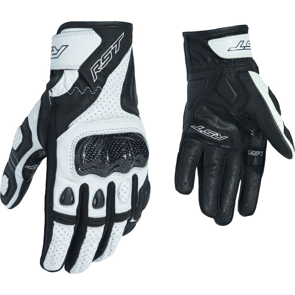 RST Stunt 3 CE Gloves Black / White