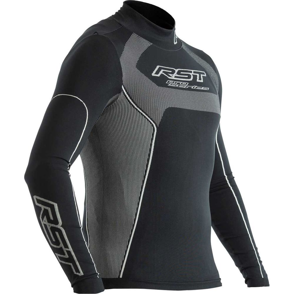 RST Tech X Coolmax Mens Long Sleeves Base Layer Top Black