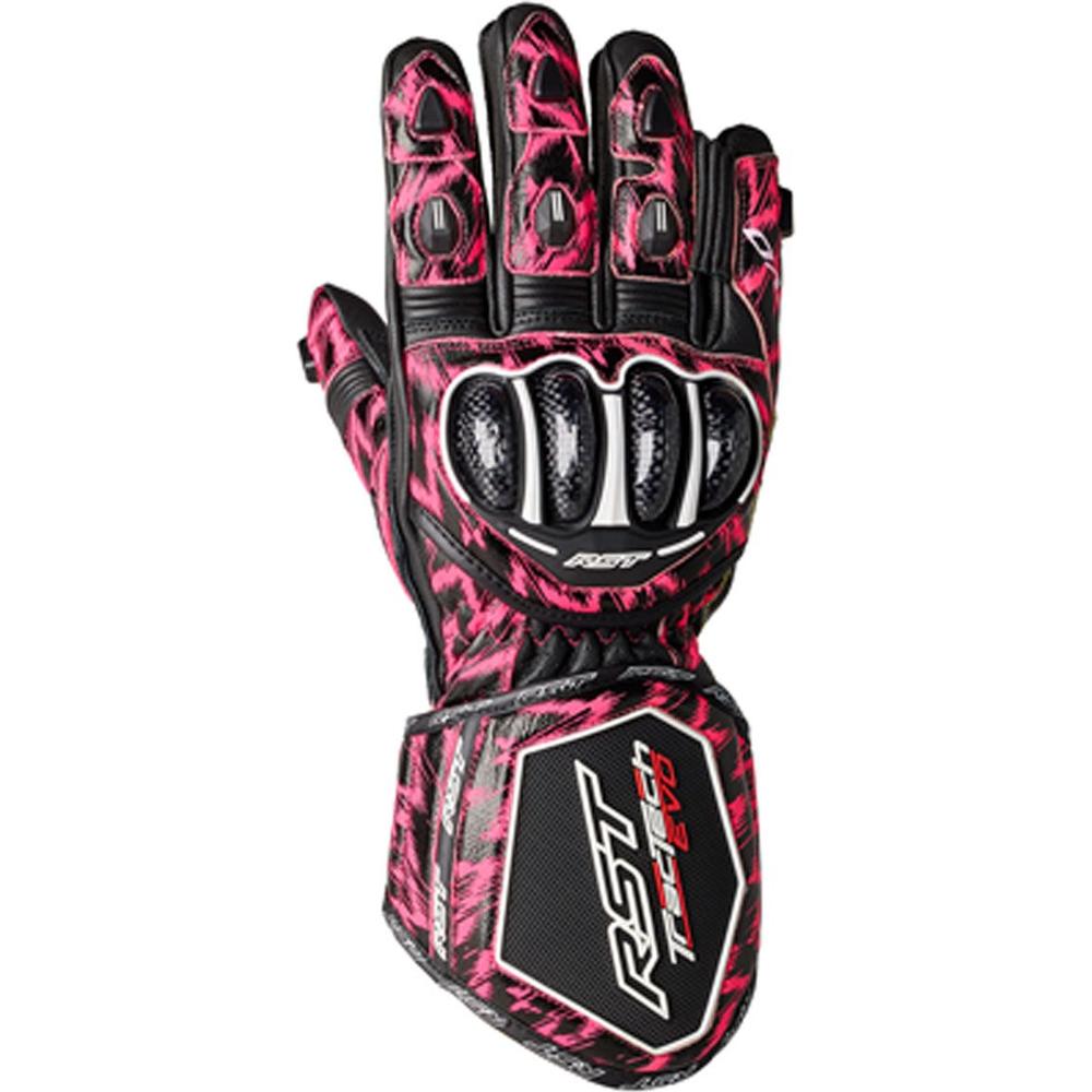 RST Tractech Evo 4 CE Gloves Dazzle Pink