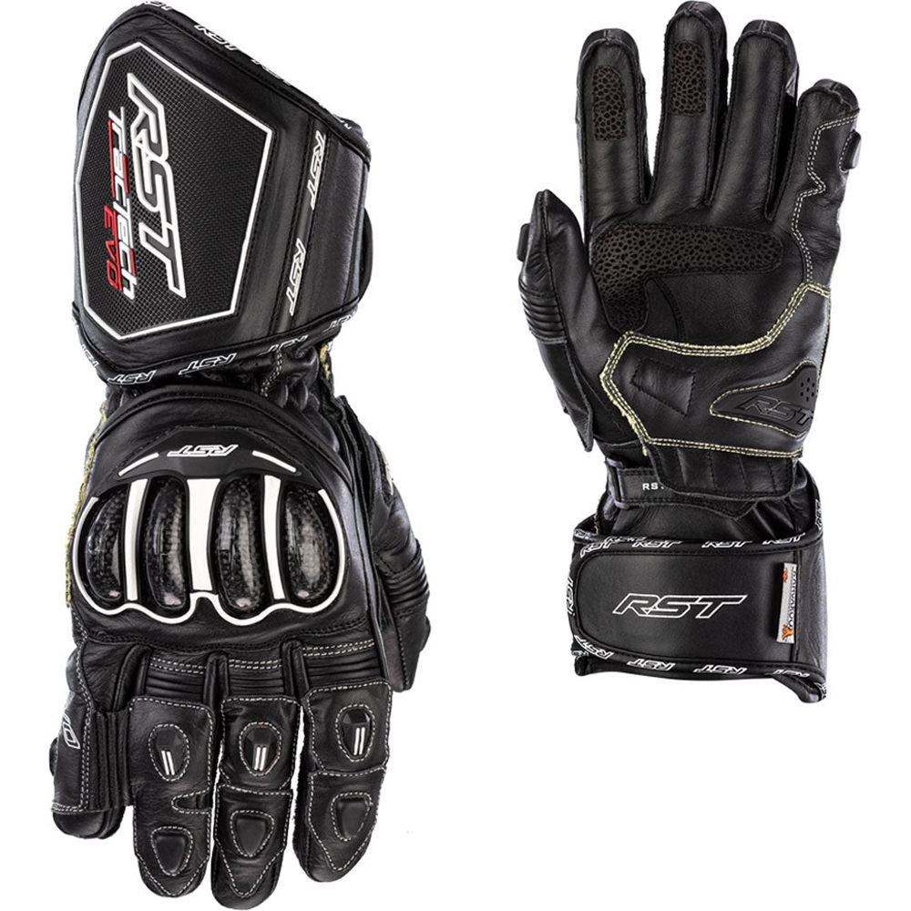 RST Tractech Evo 4 CE Gloves Black / Black / Black