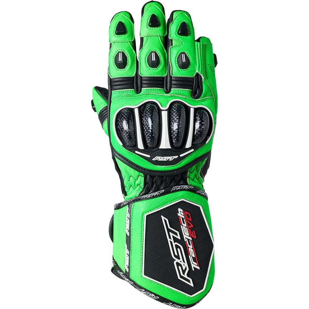 RST Tractech Evo 4 CE Gloves Neon Green / Black