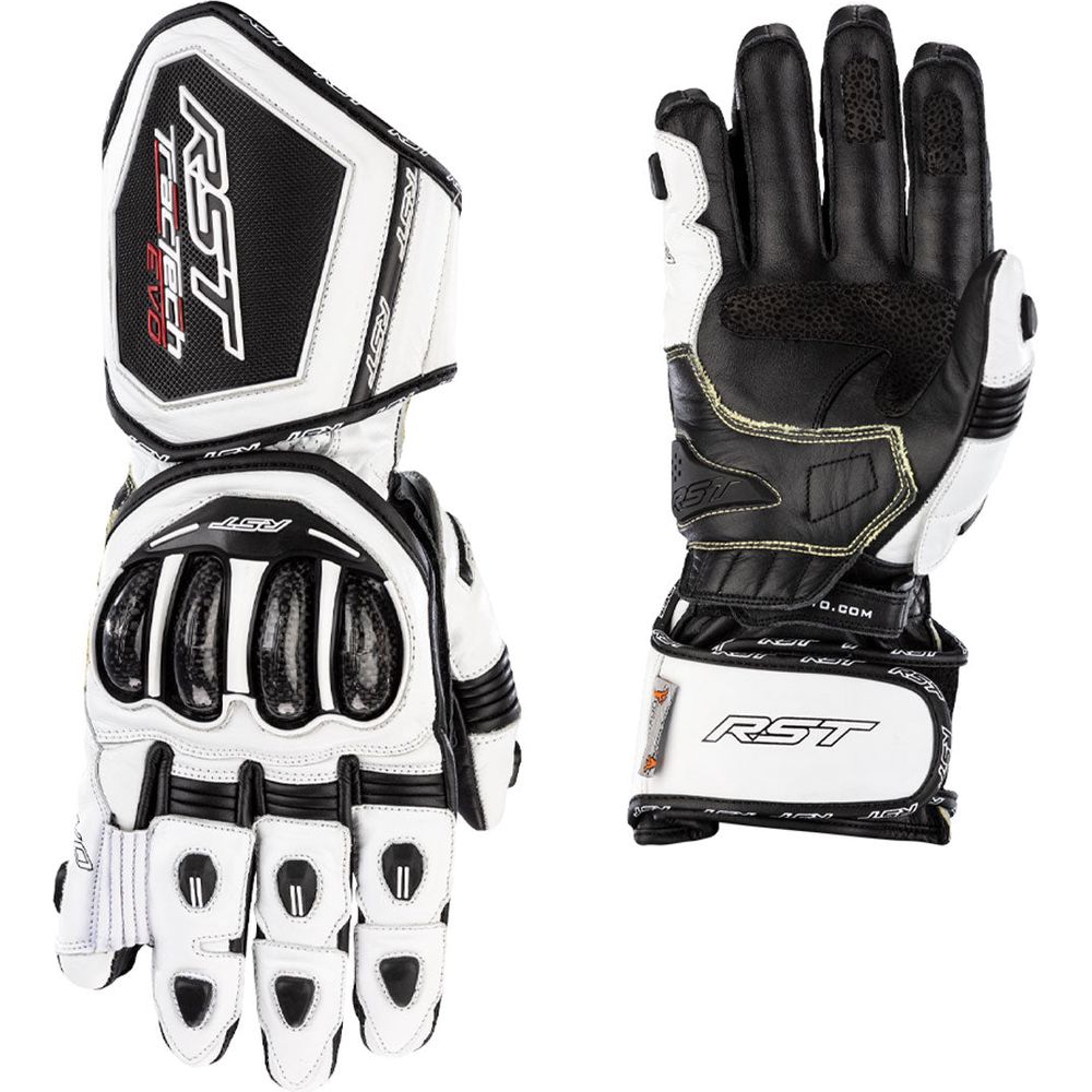 RST Tractech Evo 4 CE Gloves White / White / Black