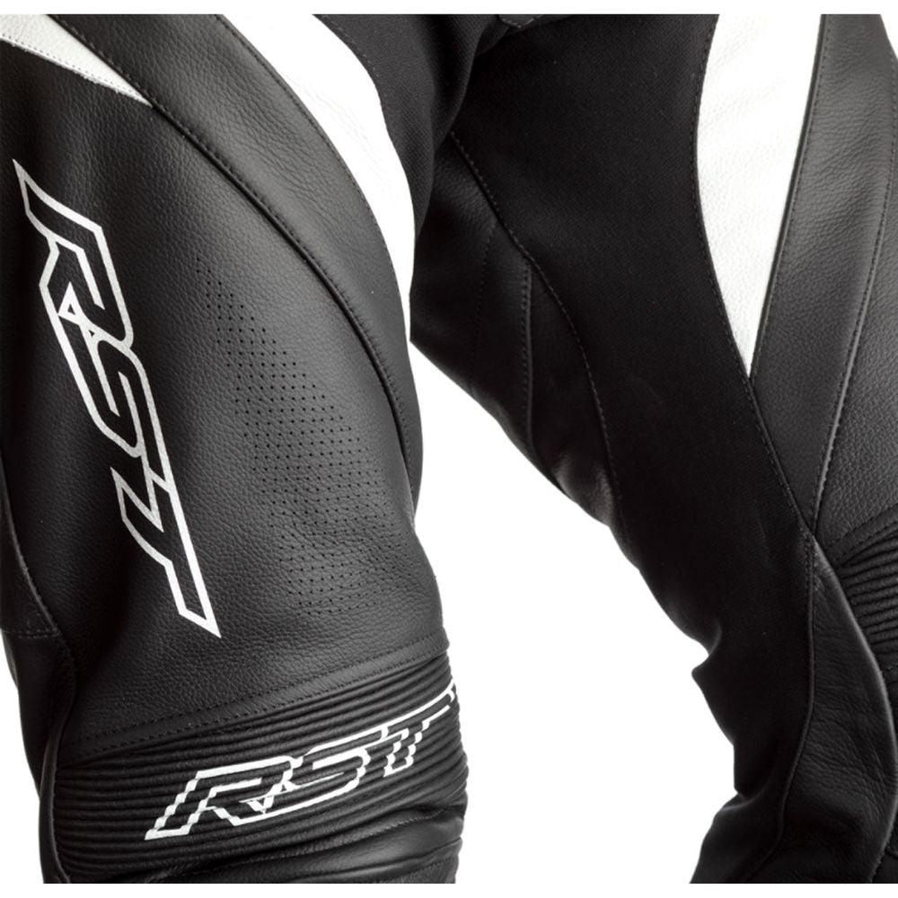 RST Tractech Evo 4 Youth CE Leather Suit Black / White