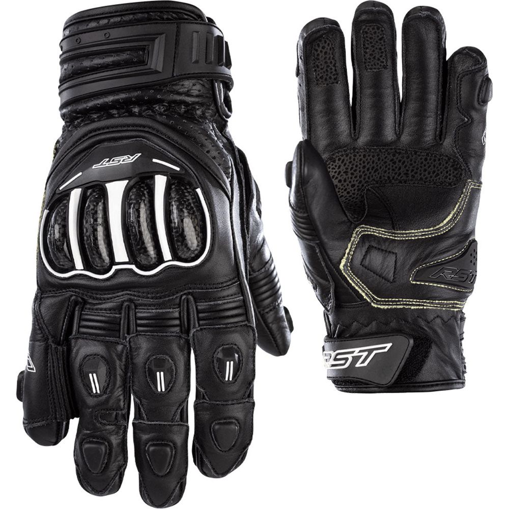 RST Tractech Evo 4 Short CE Gloves Black / Black / Black