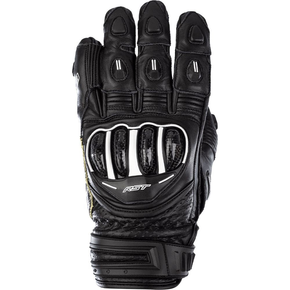 RST Tractech Evo 4 Short CE Gloves Black / Black / Black